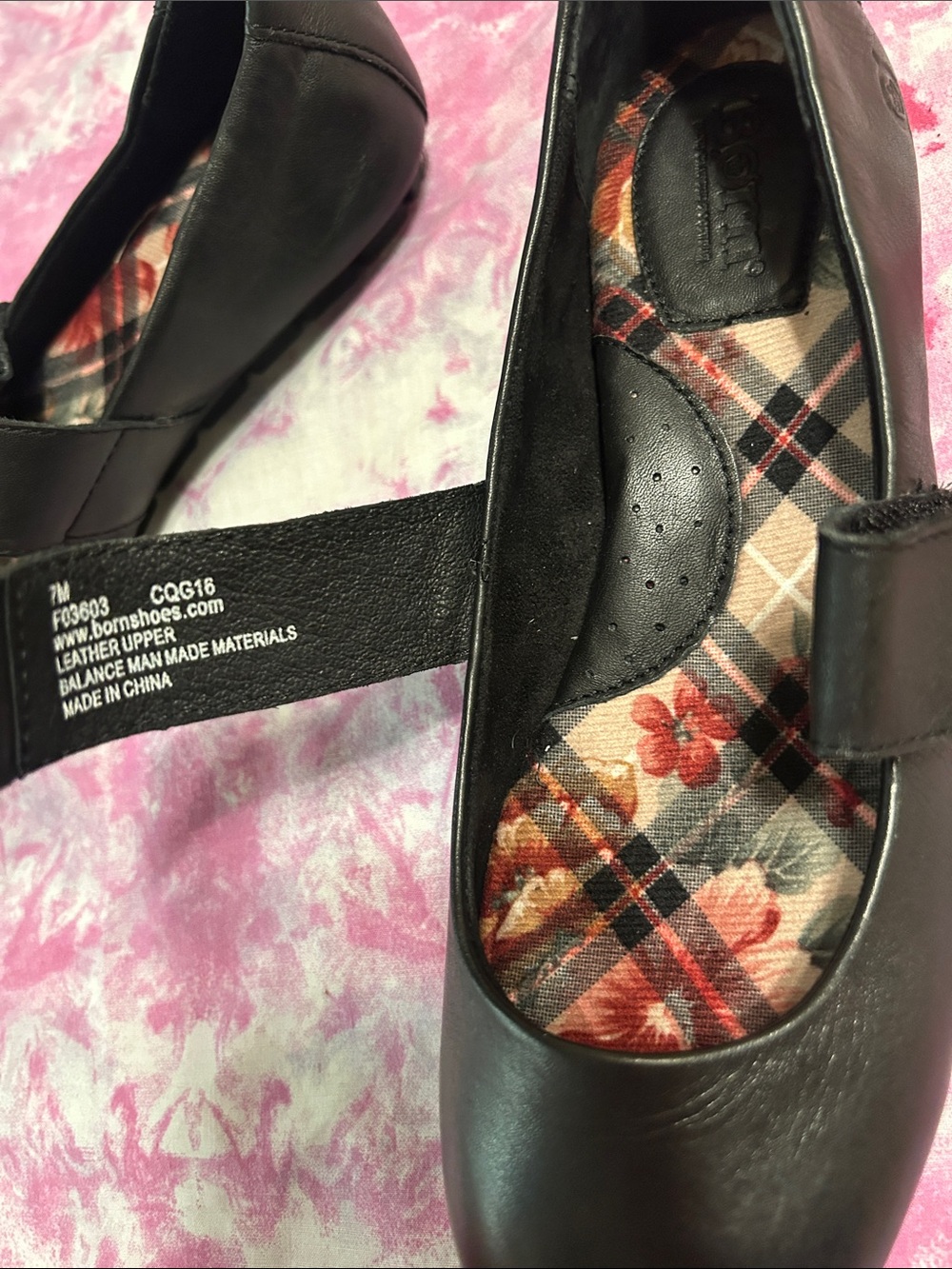 Born Malli black flats size 7 - Picture 3 of 4